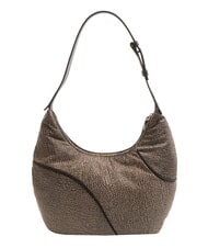 BORBONESE TENNIS  Hobo shoulder bag OP / NATURAL / BLACK - Women’s Bags - 4