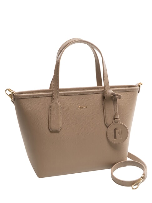 CLASSIC Handbag, leather shopper taupe - Women&rsquo;s Bags