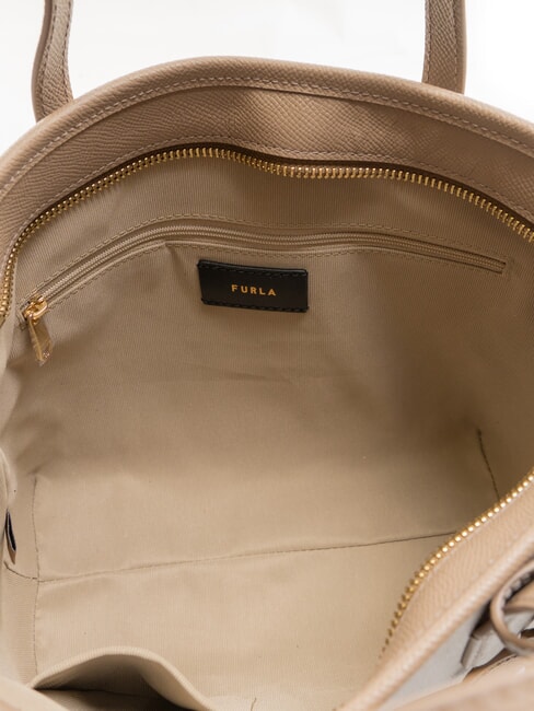 CLASSIC Handbag, leather shopper taupe - Women&rsquo;s Bags