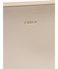 FURLA CLASSIC Leather shopper pearl - Women&rsquo;s Bags - 4