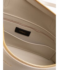FURLA CLASSIC Leather shopper pearl - Women&rsquo;s Bags - 5