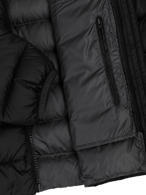 E-CONCRETE Water-repellent down jacket black-vulcan - Men's down jackets