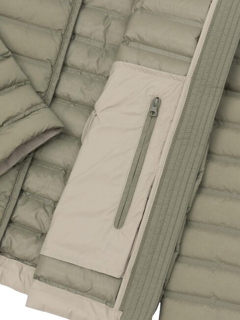 UNDERSCORE Padded down jacket muddy-arizona - Men's down jackets