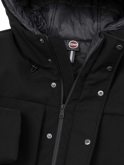 CITIZEN Waterproof jacket with hood black - Men's Jackets