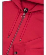 COLMAR STUNNING Full zip sweatshirt with hood and pleats rebel - Women's Sweatshirts - 6