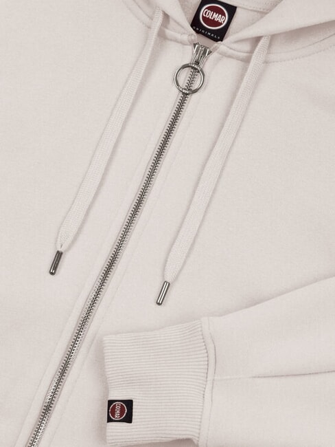 STUNNING Full zip sweatshirt with hood and pleats incense - Women's Sweatshirts