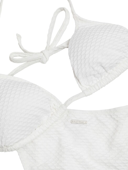 BORACAY 2-piece bikini with laces white - Women's swimwear