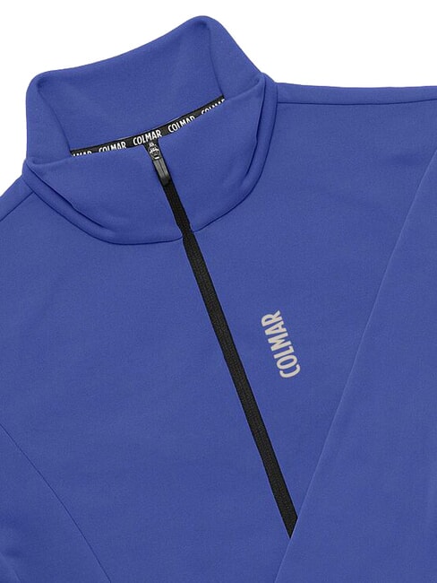 SCI FACETIME Thermal sweatshirt with half zip marines - Women's Sweatshirts