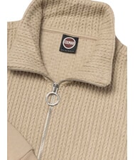 COLMAR UPPERCLASS Full zip sweatshirt in cable knit Arizona - Women's Sweatshirts - 3