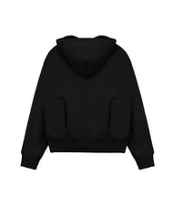 COLMAR STUNNING Full zip sweatshirt with hood and pleats black - Women's Sweatshirts - 4