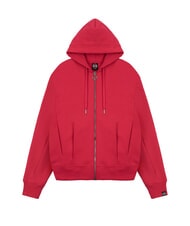 COLMAR STUNNING Full zip sweatshirt with hood and pleats rebel - Women's Sweatshirts - 4
