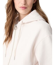 COLMAR STUNNING Full zip sweatshirt with hood and pleats - Women's Sweatshirts