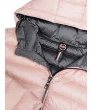 COLMAR DELUXE Short down jacket with hood milkshake-darksteel - Women's down jackets - 3