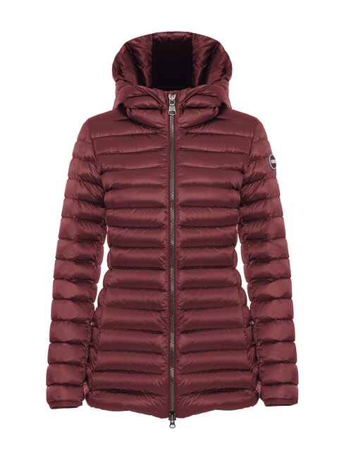 DELUXE Fitted down jacket with hood darkbrunette - Women's down jackets