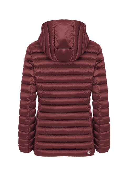 DELUXE Fitted down jacket with hood darkbrunette - Women's down jackets
