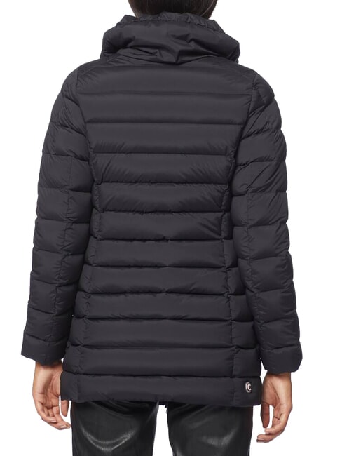 EXPERT Medium-length down jacket with high collar black - Women's down jackets