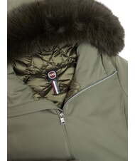 COLMAR PURENESS Long padded jacket with hood mud - Women's Jackets - 3