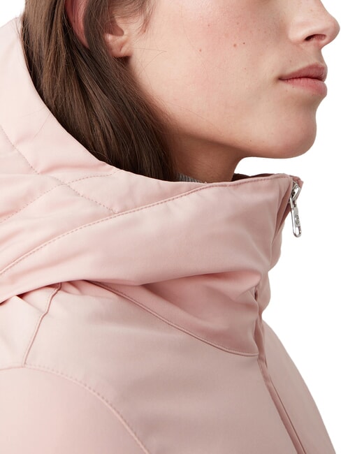 PURENESS Padded jacket with hood milkshake - Women's Jackets