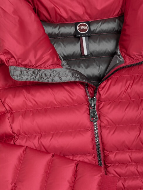 DELUXE Short high-necked down jacket rebel-darksteel - Women's down jackets