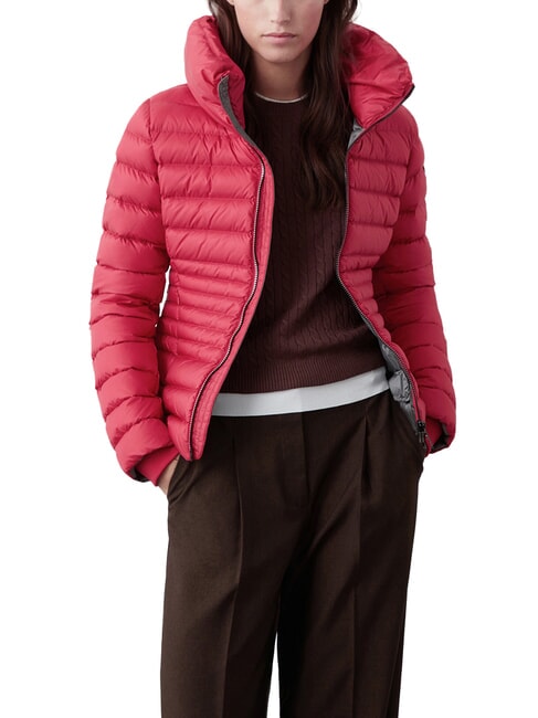 DELUXE Short high-necked down jacket rebel-darksteel - Women's down jackets