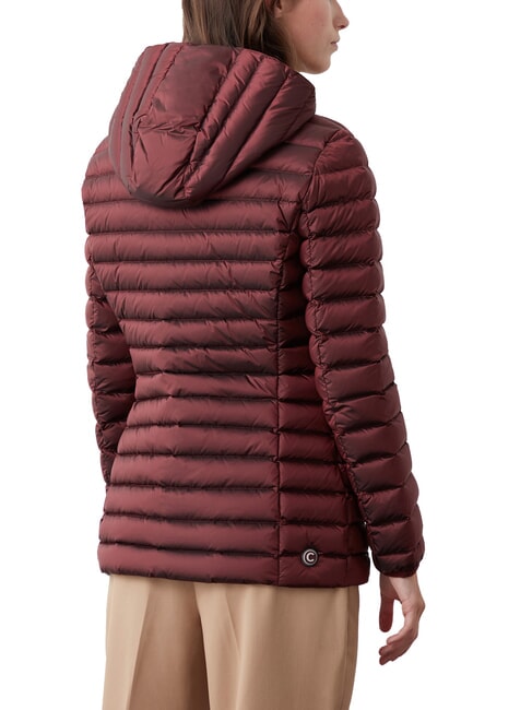 DELUXE Fitted down jacket with hood darkbrunette - Women's down jackets
