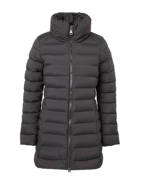 EXPERT Medium-length down jacket with high collar black - Women's down jackets