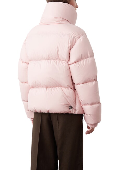 CAPTION Short down jacket with hood milkshake - Women's down jackets