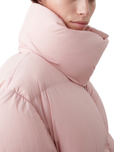 CAPTION Short down jacket with hood milkshake - Women's down jackets