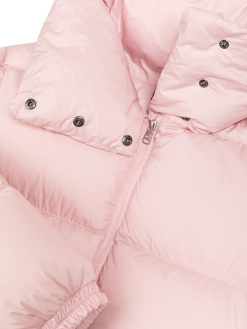 CAPTION Short down jacket with hood milkshake - Women's down jackets