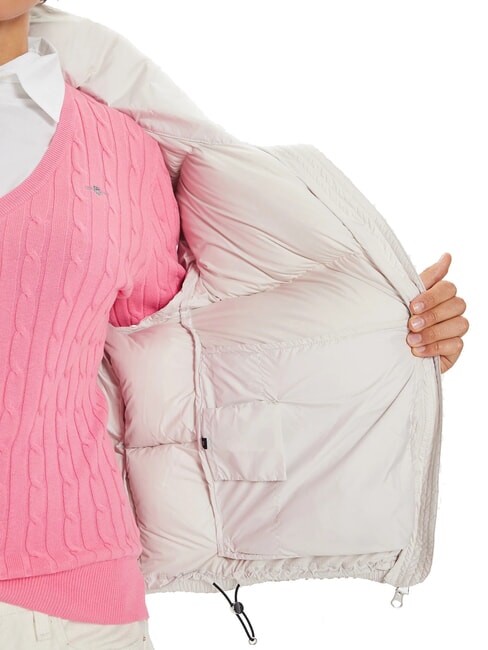 CAPTION Short down jacket with hood incense - Women's down jackets