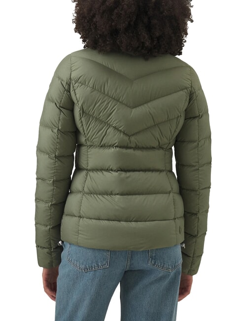 CAPTION High-necked down jacket mud - Women's down jackets