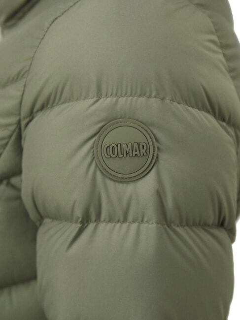 CAPTION High-necked down jacket mud - Women's down jackets