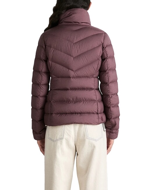 CAPTION High-necked down jacket brunette - Women's down jackets