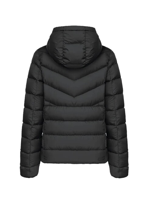 CAPTION Short down jacket with hood black - Women's down jackets