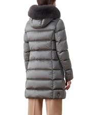 COLMAR DELUXE Long down jacket with hood dark steel-dark steel - Women's down jackets - 2