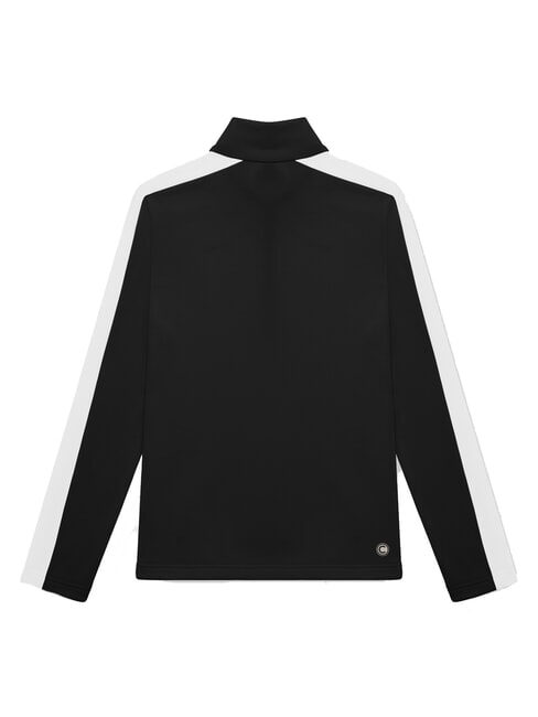 SCI FACETIME High-neck full-zip thermal sweatshirt black and white - Women's Sweatshirts
