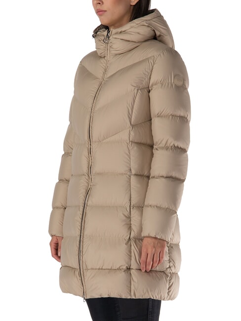 CAPTION Long down jacket with hood Arizona - Women's down jackets