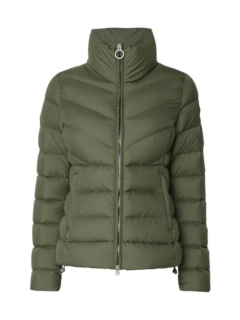 CAPTION High-necked down jacket mud - Women's down jackets