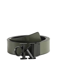 CALVIN KLEIN CK HARDWARE SEASONAL  Reversible leather belt - Belts