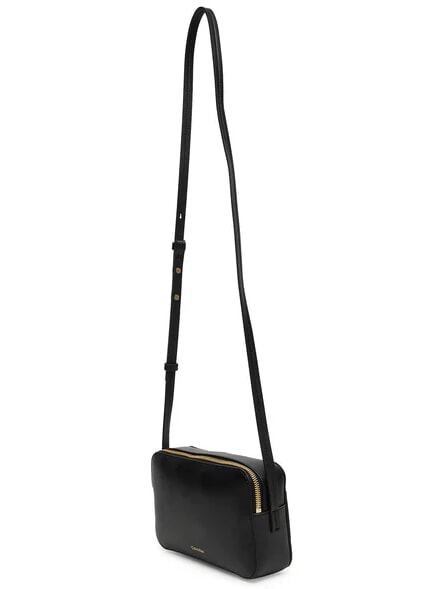EMBOSSED LOGO Mini shoulder bag black/toasted coconut - Women’s Bags