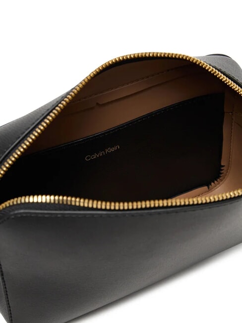 EMBOSSED LOGO Mini shoulder bag black/toasted coconut - Women’s Bags