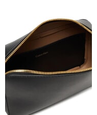 CALVIN KLEIN EMBOSSED LOGO Mini shoulder bag black/toasted coconut - Women’s Bags - 4