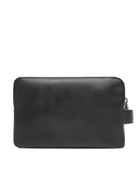 CK PLAQUE  Leather beauty on black - Beauty Case