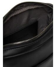 CALVIN KLEIN BOLD MONOGRAM  Shoulder bag on black - Over-the-shoulder Bags for Men - 4