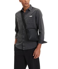 CALVIN KLEIN BOLD MONOGRAM  Shoulder bag on black - Over-the-shoulder Bags for Men - 5