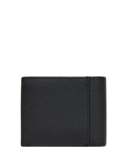 FOIL EMBOSS  Leather wallet on black - Men’s Wallets