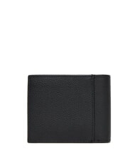 CALVIN KLEIN FOIL EMBOSS  Leather wallet on black - Men’s Wallets - 3