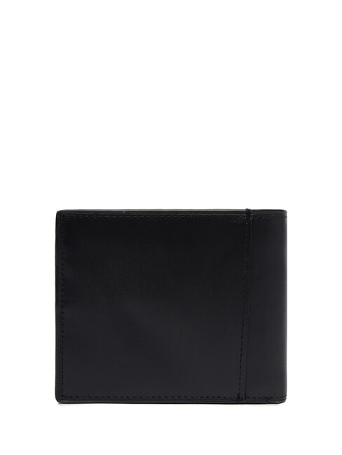 CK PLAQUE Leather wallet on black - Men’s Wallets