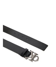 CALVIN KLEIN CK HARDWARE Leather belt - Belts