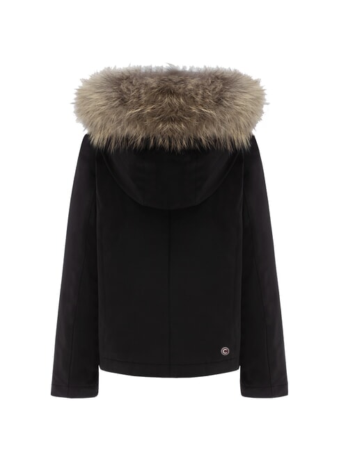 PURENESS KIDS Padded jacket with hood black - Baby Jackets